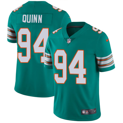 Nike Miami Dolphins #94 Robert Quinn Aqua Green Alternate Youth Stitched NFL Vapor Untouchable Limited Jersey->youth nfl jersey->Youth Jersey